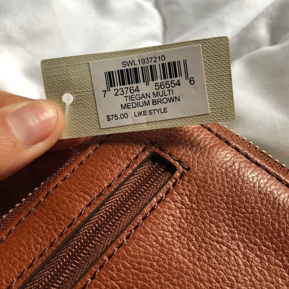 Fossil Brown Wallet/Wristlet - Picture 8 of 8
